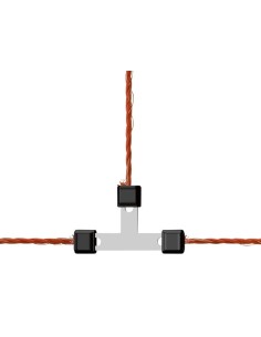 Litzclip T-draadverbinder 3 mm, rvs, 5 stuks 2