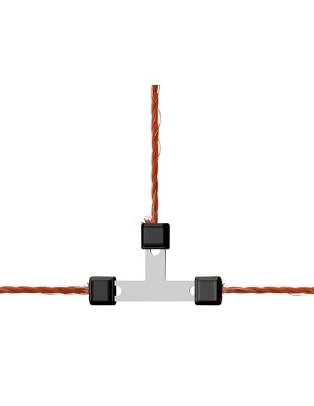 Litzclip T-draadverbinder 3 mm, rvs, 5 stuks