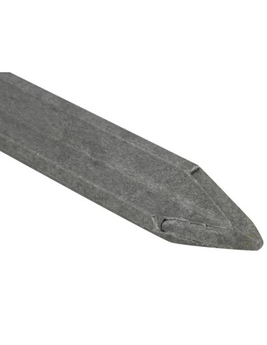 Piquet recyclé 70x70x1500mm profil croix