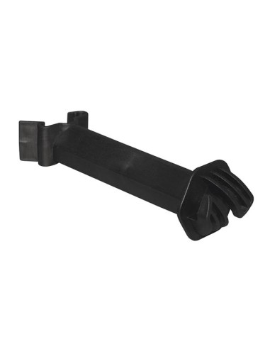 Isolateur écarteur 12,5cm noir pour T-Post (25 Pièce)