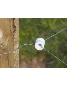 Porcelain corner insulators 42 x 44 mm 2
