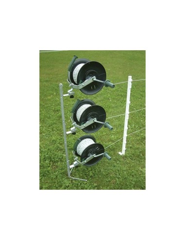 Compact reel, black/green