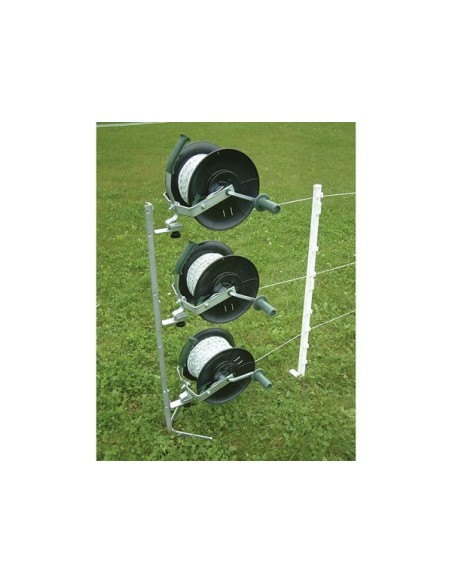 Compact reel, black/green