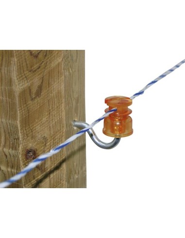 Sleufisolator polycarbonaat 6,0 mm steun (25...