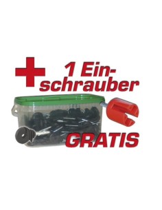 Ringisolator m. doorl. steun Emmer 100st. incl.inschroever 2