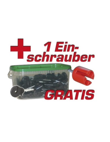 Ringisolator m. doorl. steun Emmer 100st....