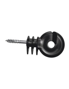 Ring insulator EDX EasyDrill short support, black, 25 pcs