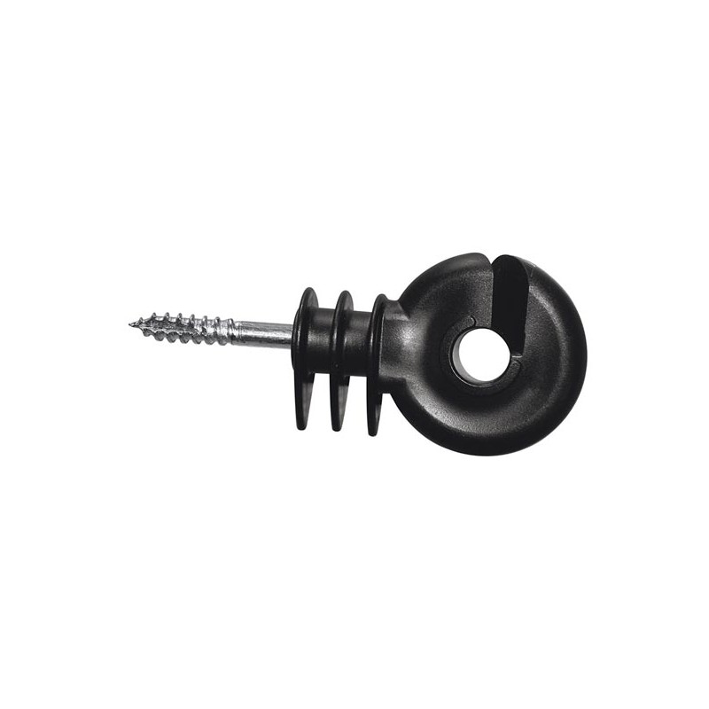 Ringisolator compact, zwart EDX-Screw (25 stuks)