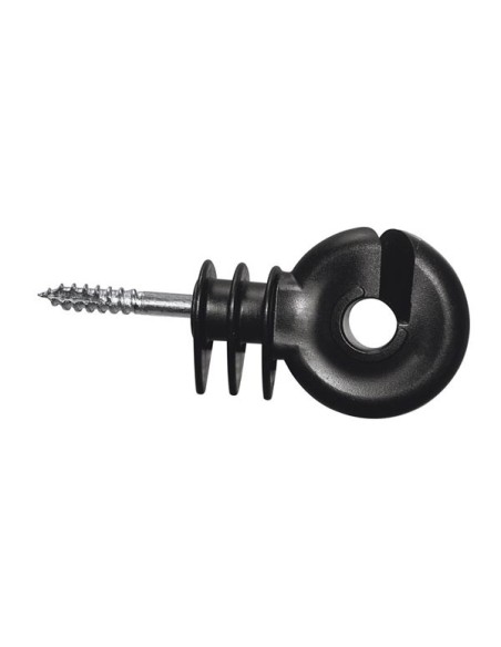 Ringisolator compact, zwart EDX-Screw (25 stuks)