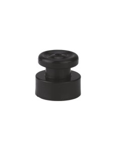 Nail-on insulator with knob, 100 pcs