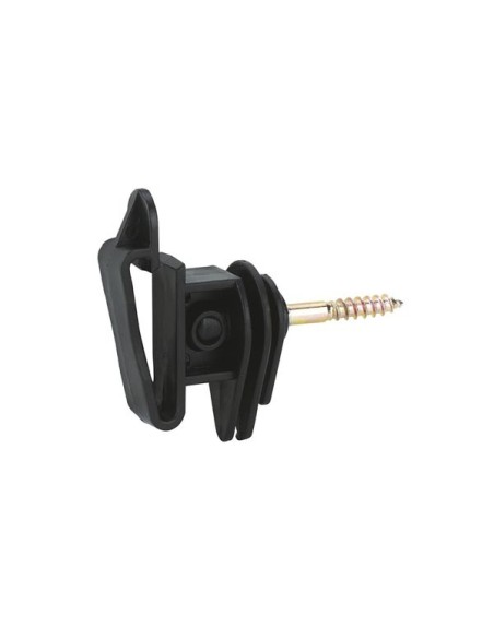 Euro-tape insulator, black, for tapes up to 40 mm, 25 pcs