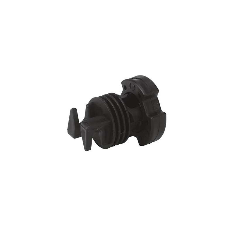 Screw tight insulator for round posts, 10 pcs/pack