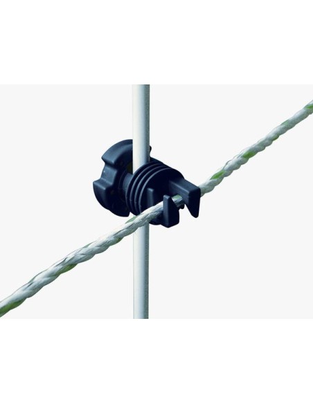 Schroefisolator voor ronde paal (10 stuks)