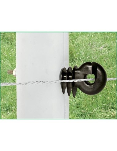 Isolateur annulaire à tige filetée 80 x 6mm...