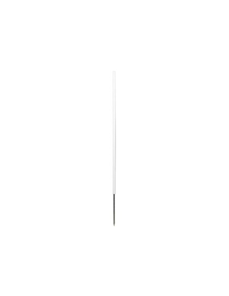 Plastic post, white, 108 cm, without step, 10 pcs