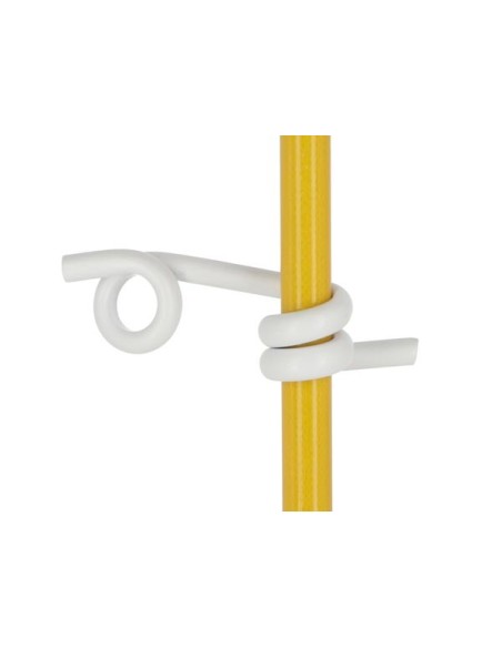 Plastic eyelets for round fibreglass posts, up to 12 mm, 50 pcs