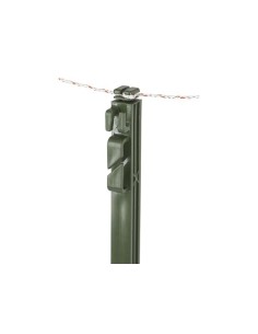 Plastic post with stirrup step green, 114 cm, 5 pcs 2