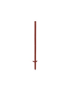 Angular steel post, 115 cm, 2 mm, 10 pcs