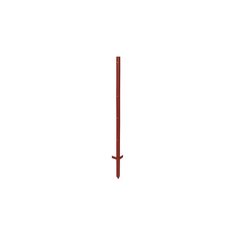 Angular steel post, 115 cm, 2 mm, 10 pcs