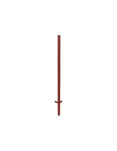 Angular steel post, 115 cm, 3 mm, 10 pcs