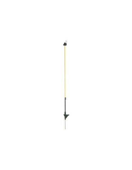 Oval fibreglass post 106 cm, yellow