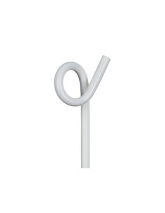 Pigtail post 105 cm, white, Ø 7 mm 2