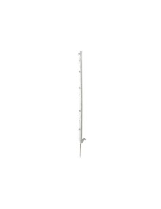 Classic plastic post with single step-in, white, 105 cm,...
