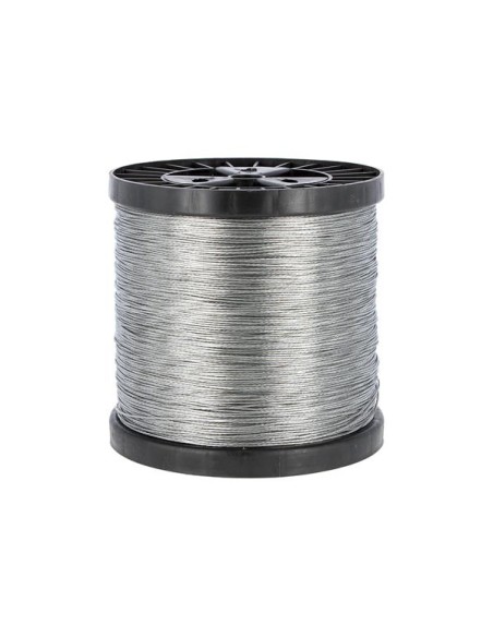 Staalkabel, 7 strengen, verzinkt 1000m, Ø 1,5 mm