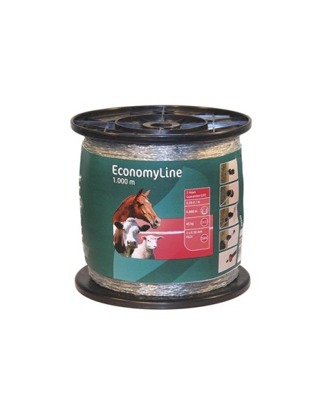EconomyLine mono wire 1000 m, transparent, 2 x 0,5 mm