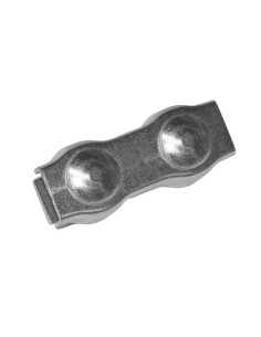 Rope connector galvanized for ropes Ø 6 mm, 5 pcs/pack