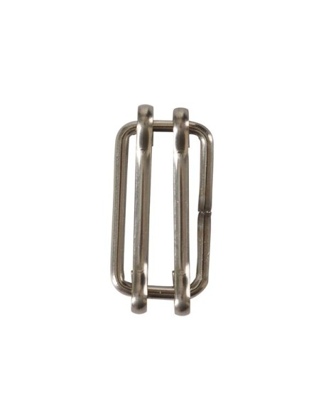 Tape connector stainless steel up to 20 mm tapes, 10 pcs