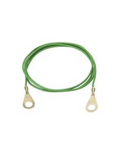 Earthing cable insulated, 100 cm, M8 metal eyes
