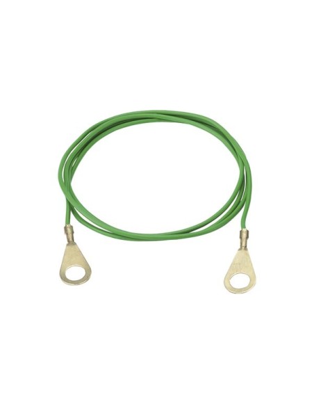 Earthing cable insulated, 100 cm, M8 metal eyes
