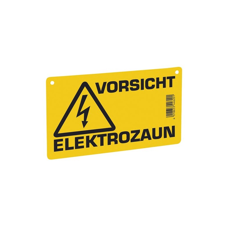 Warning sign - electric fence