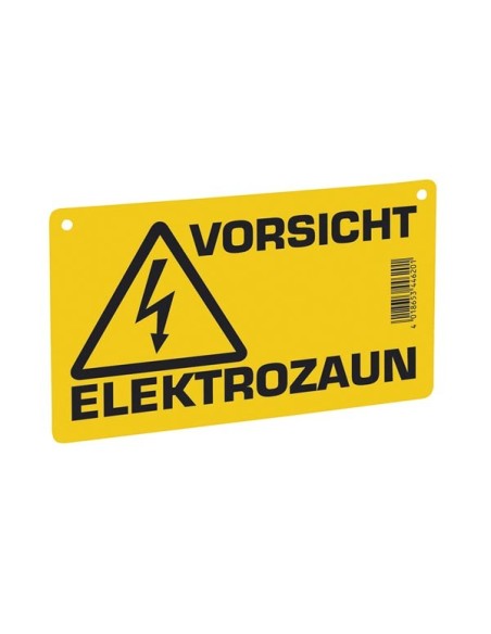 Warning sign - electric fence