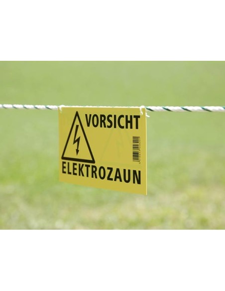 Warning sign - electric fence
