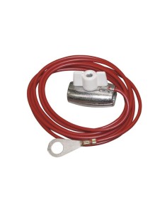 Rope connector complete, up to Ø 6,5 mm, M8, 130cm