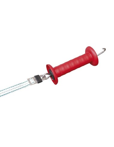 Poortgreep Premium rood RVS, Litzclip...