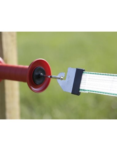 Gate handle Premium with Litzclip BV 40 mm niro