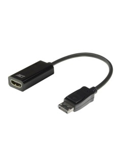 Adapterkabel - DisplayPort-Stecker auf HDMI-Buchse - 4K @...