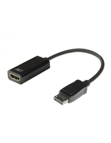 Adaptador DisplayPort Macho a HDMI hembra - 4K @ 30 Hz - 0.15 m