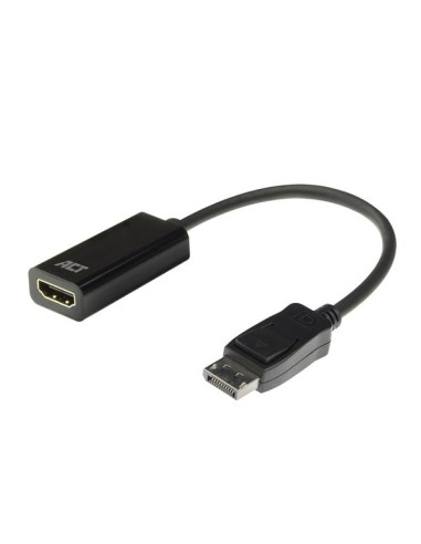 DisplayPort Male to HDMI Female Adapter - 4K @ 30 Hz - 0.15 m