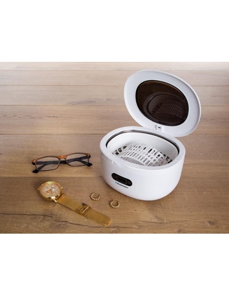 NETTOYEUR À ULTRASONS - 40 W - 750 ml - BLANC