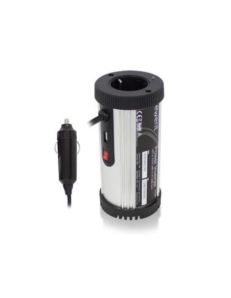 Eminent - 150 W Power inverter 12 VDC to 230 VAC with 2.1 A USB-A port