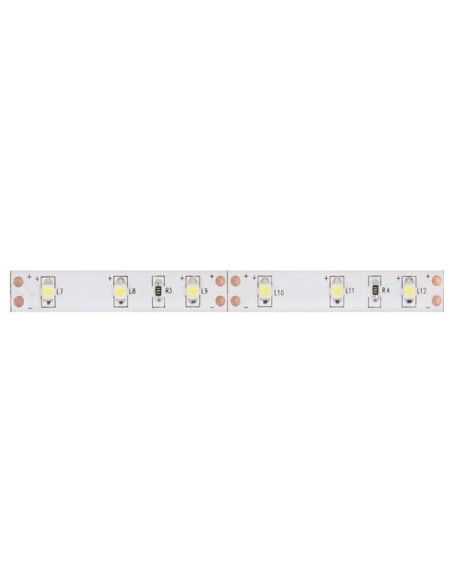 KIT WITH FLEXIBLE LED STRIP AND POWER SUPPLY - WARM WHITE - 300 LEDs - 5 m - 12 VDC