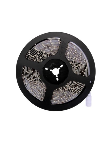 KIT MET FLEXIBELE LED-STRIP EN VOEDING - WARMWIT - 300 LEDS - 5 m - 12Vdc
