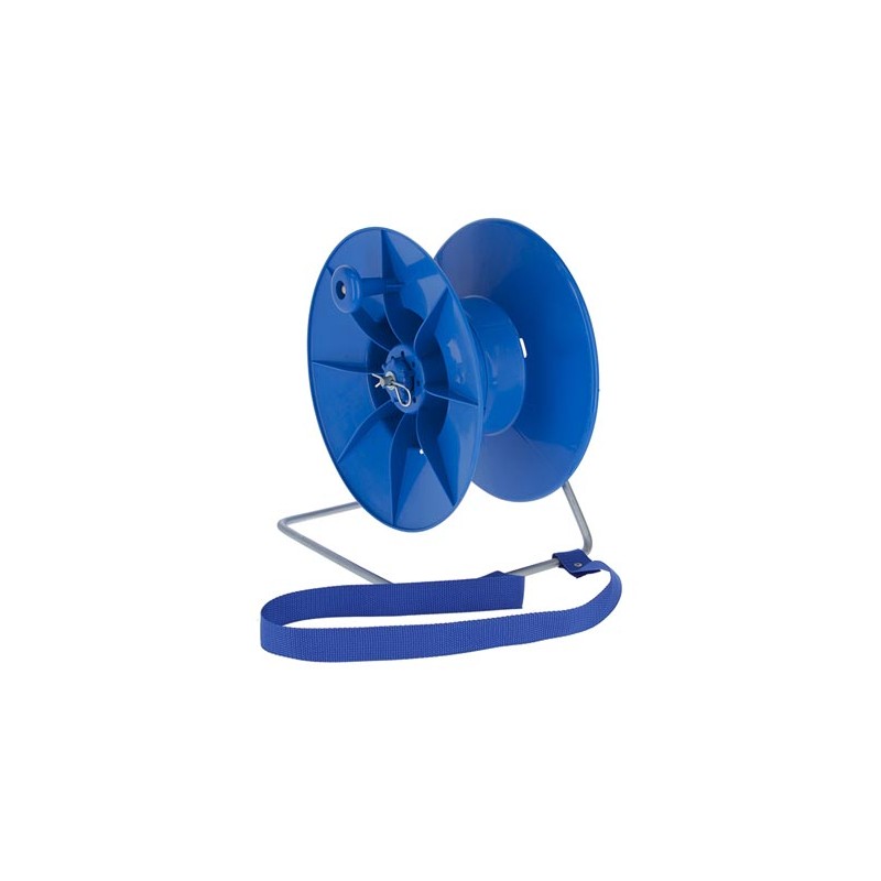 Enrouleur électrique PVC bleu corral