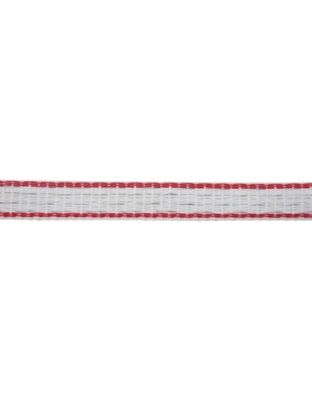Ruban Profi 12mm 4x0,30 TriC 200m blanc/rouge