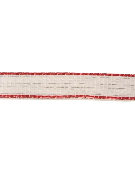 Ruban Profi 20mm 6x0,30 TriC 200m blanc/rouge