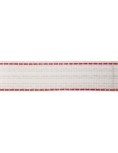 Fencing tape Profi 200 m, 40 mm, white/red, 11x0,30 TriC